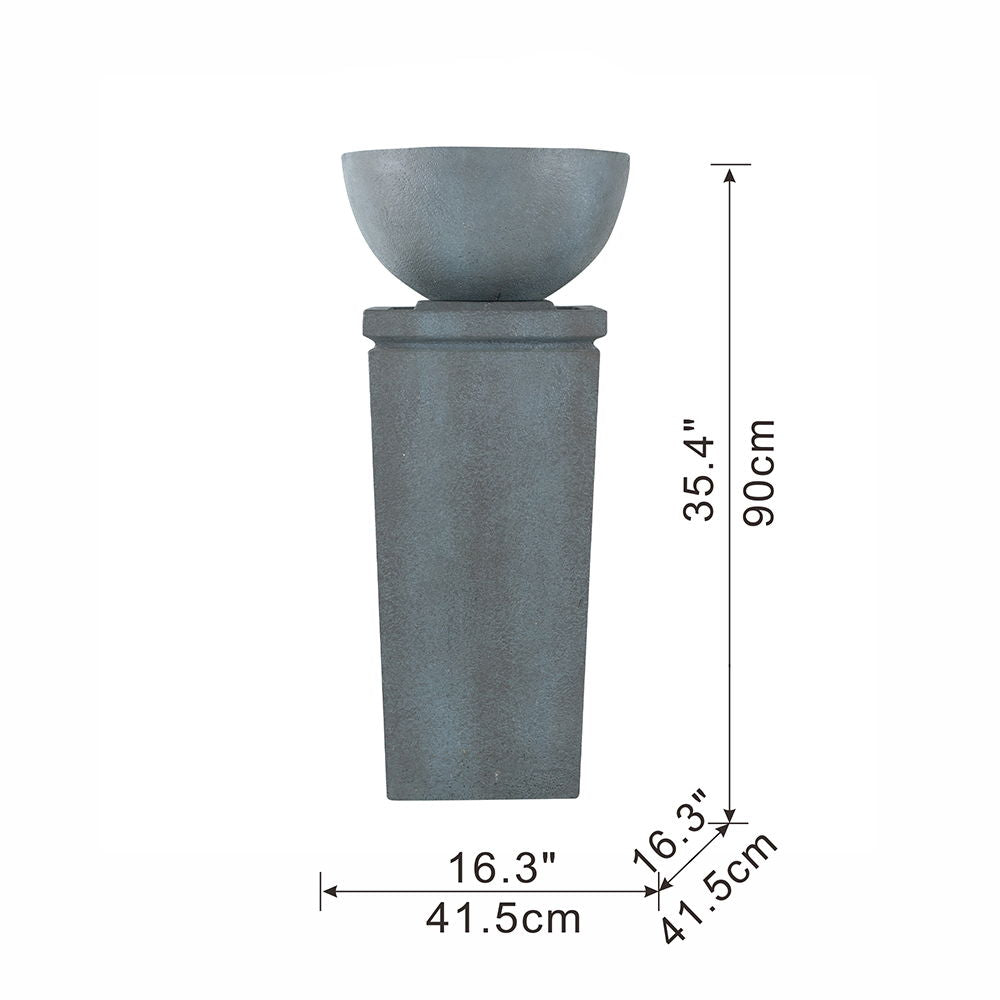 Zen Bowl Garden Water Fountain