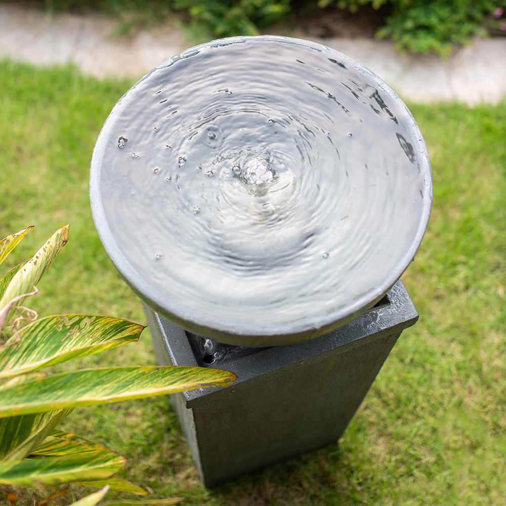 Zen Bowl Garden Water Fountain