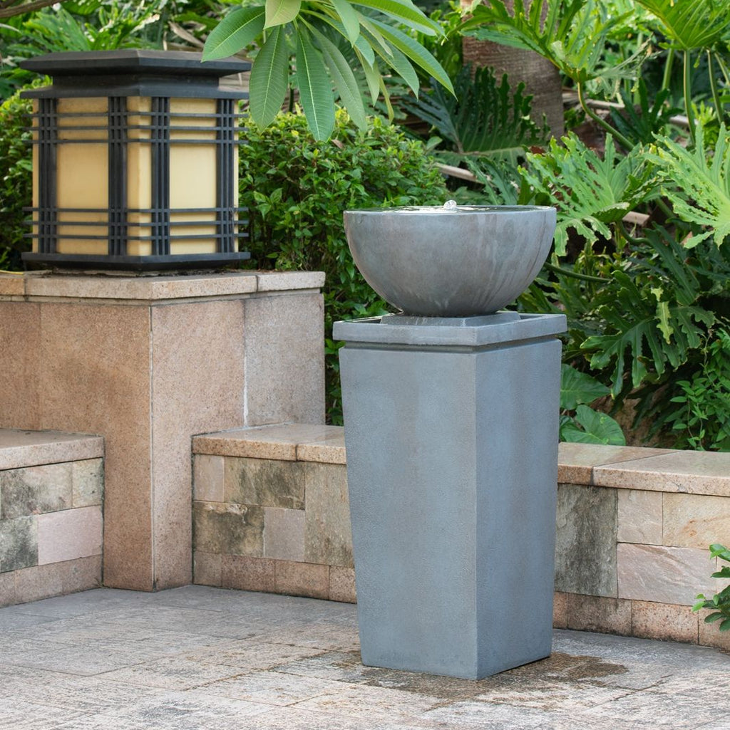 Zen Bowl Garden Water Fountain