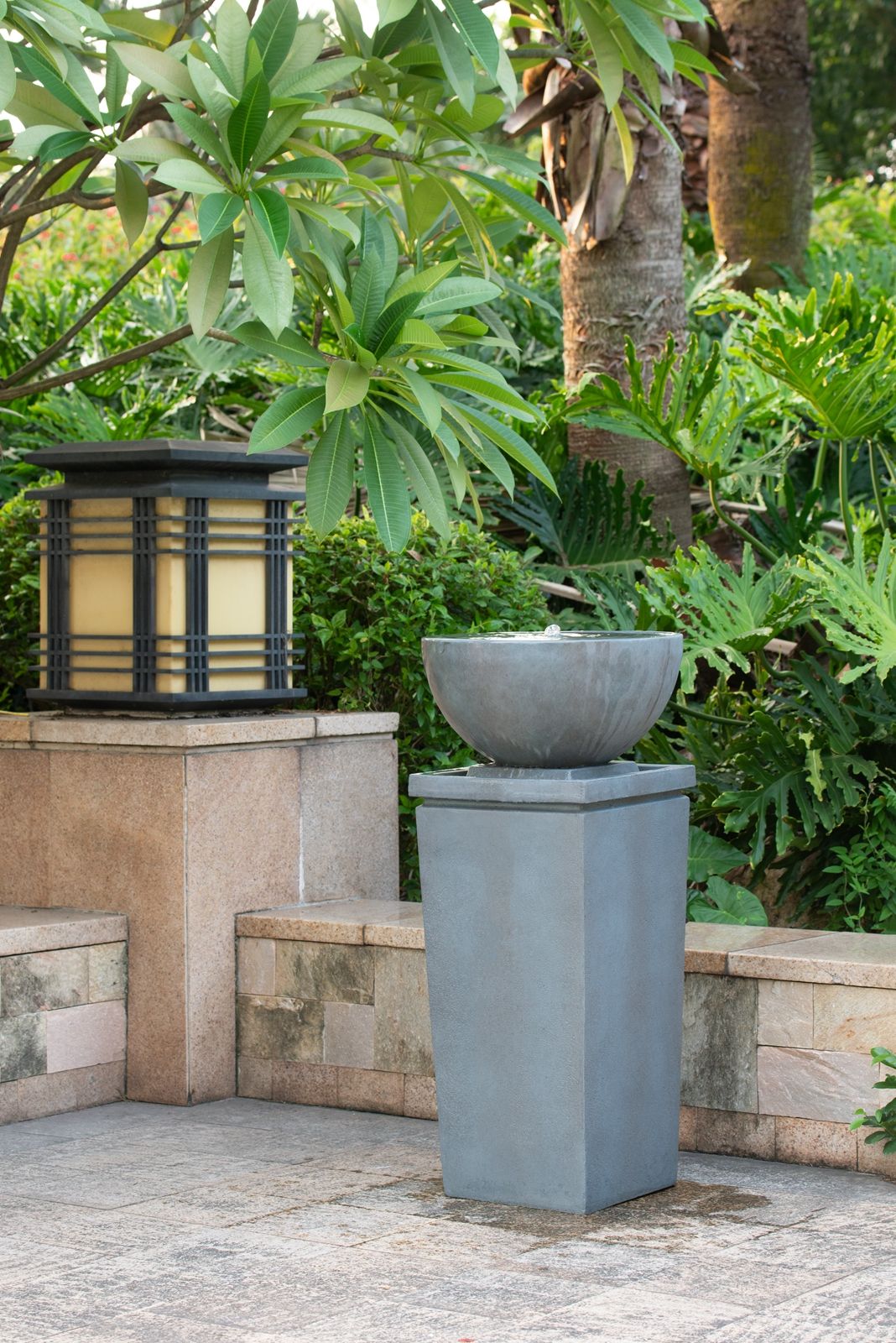 Zen Bowl Garden Water Fountain