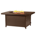 Sharicks 48-in Rectangular Propane Fire Table