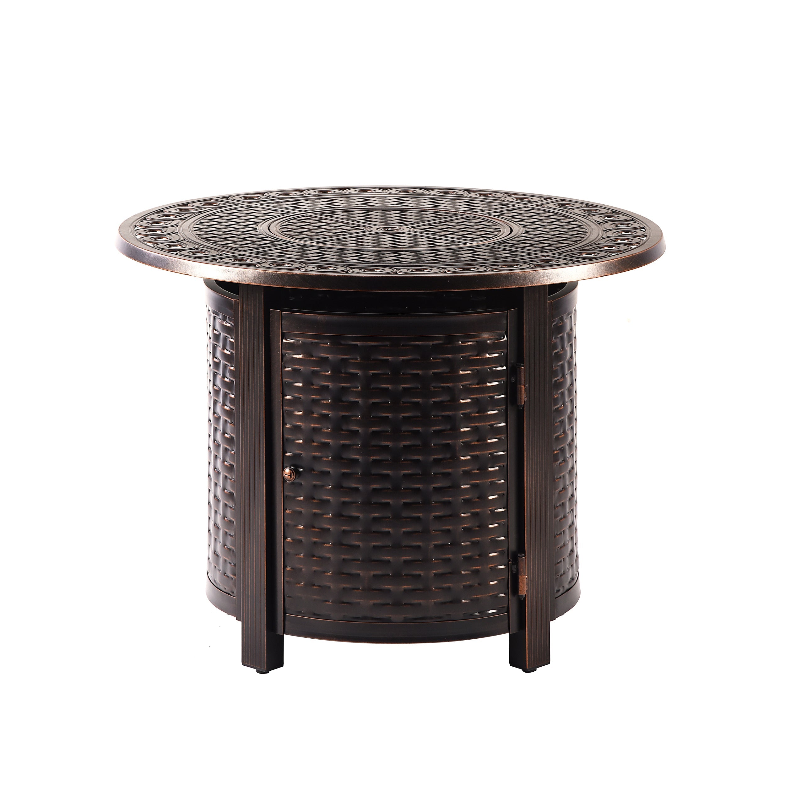 Sharicks 34-in Round Propane Fire Table