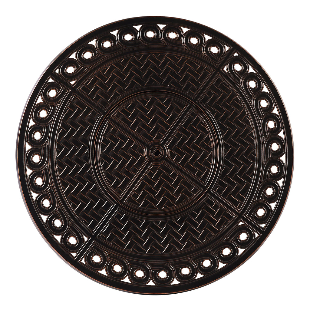 Sharicks 34-in Round Propane Fire Table