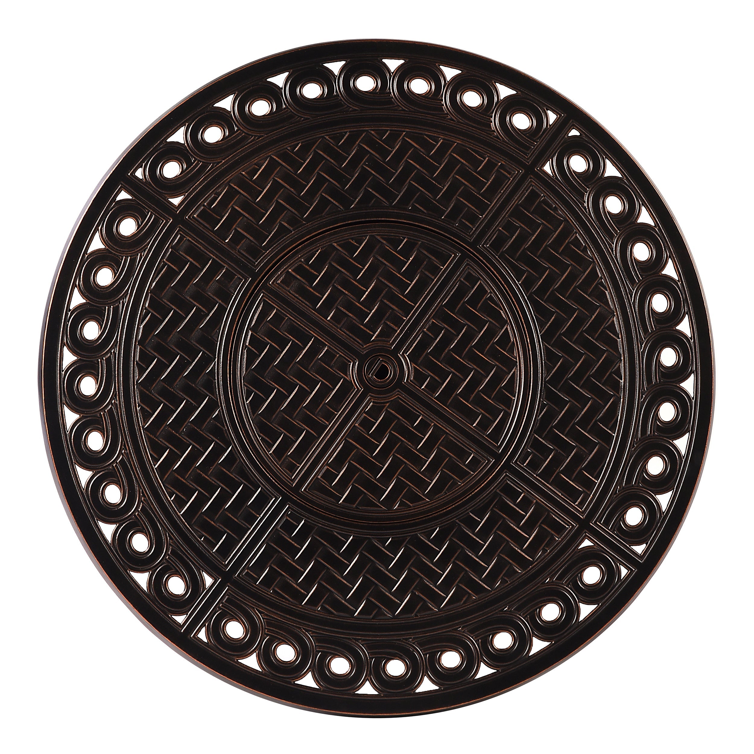 Sharicks 34-in Round Propane Fire Table
