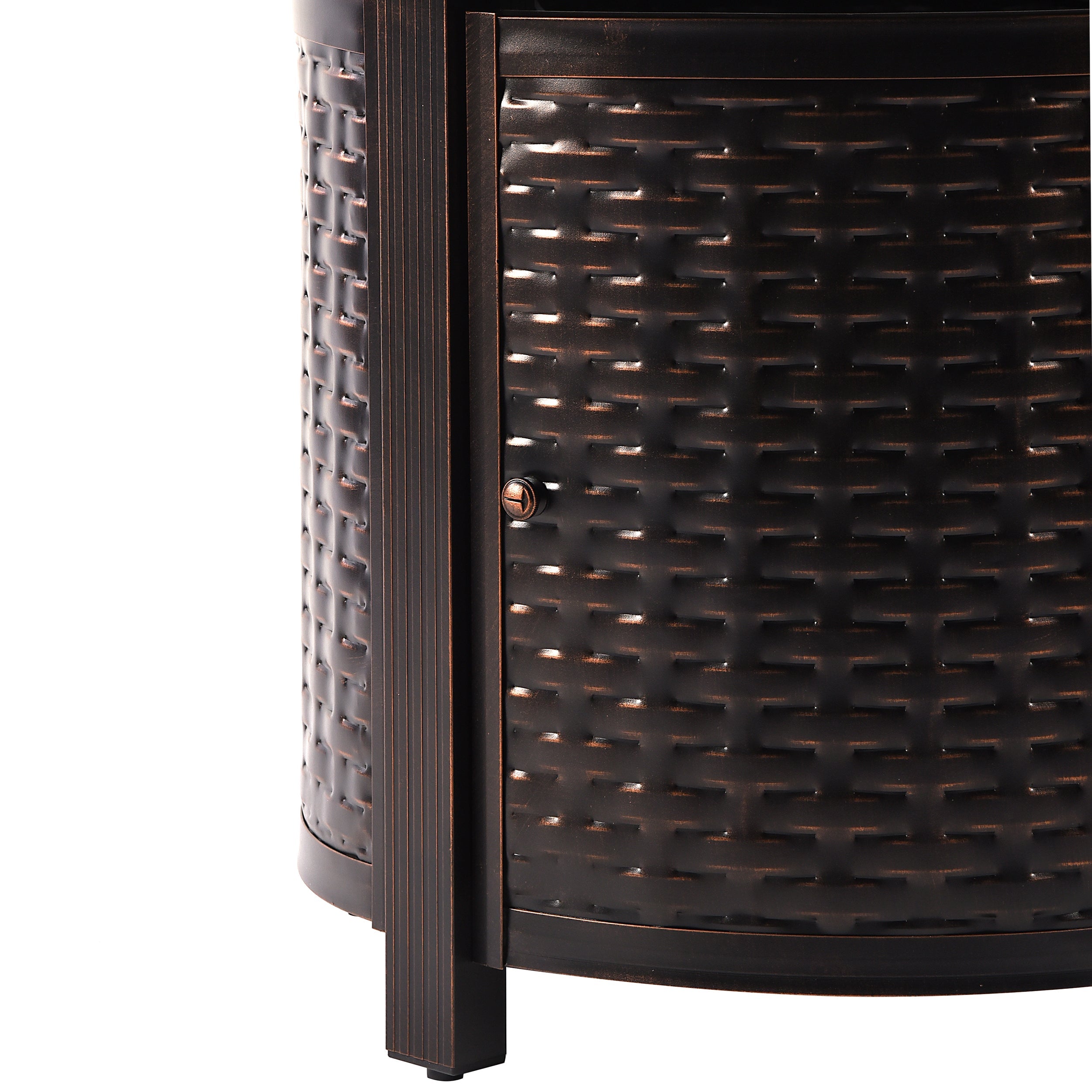 Sharicks 34-in Round Propane Fire Table