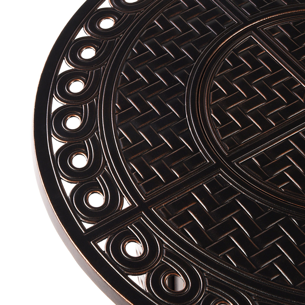 Sharicks 34-in Round Propane Fire Table