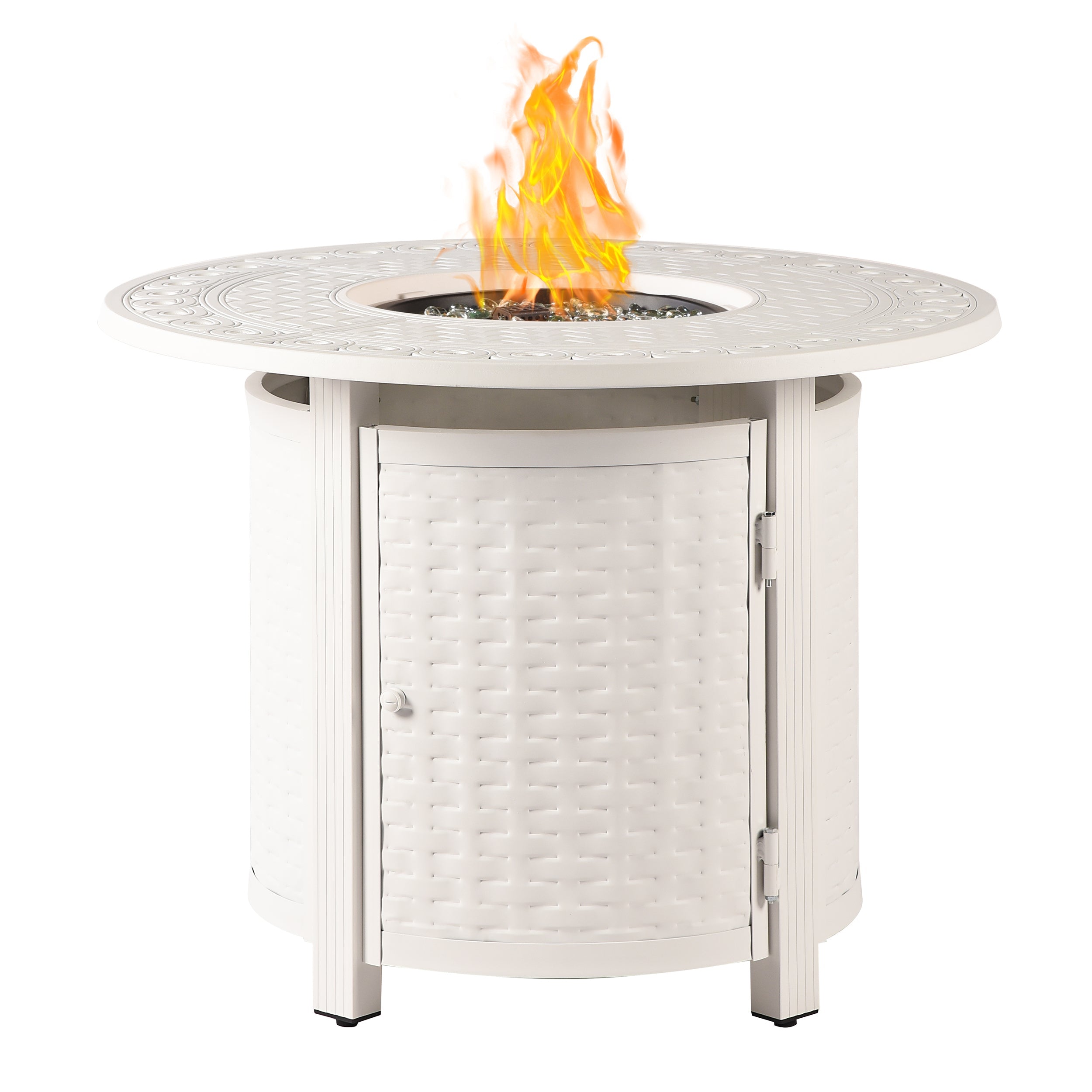 Sharicks 34-in Round Propane Fire Table