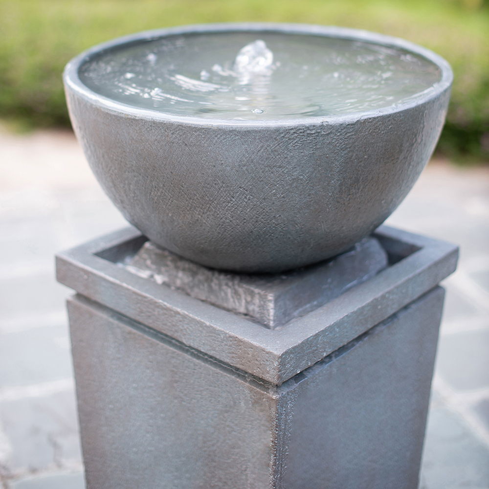 Zen Bowl Garden Water Fountain