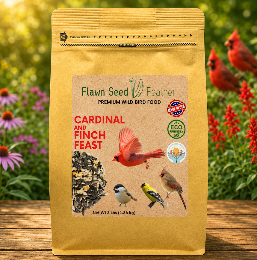 Cardinal & Finch Feast Wild Bird Seed Blend