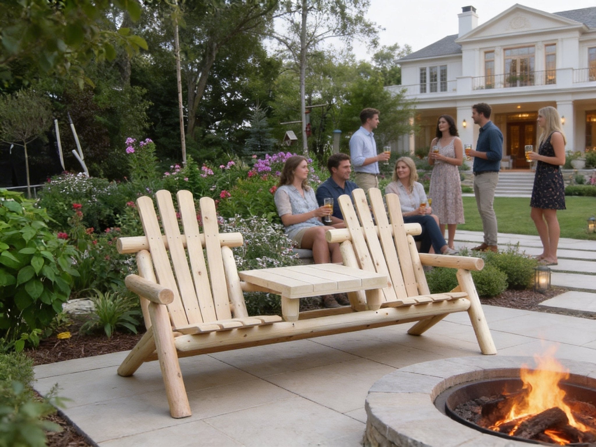 Rustic Furniture Handmade Wooden Chairs
