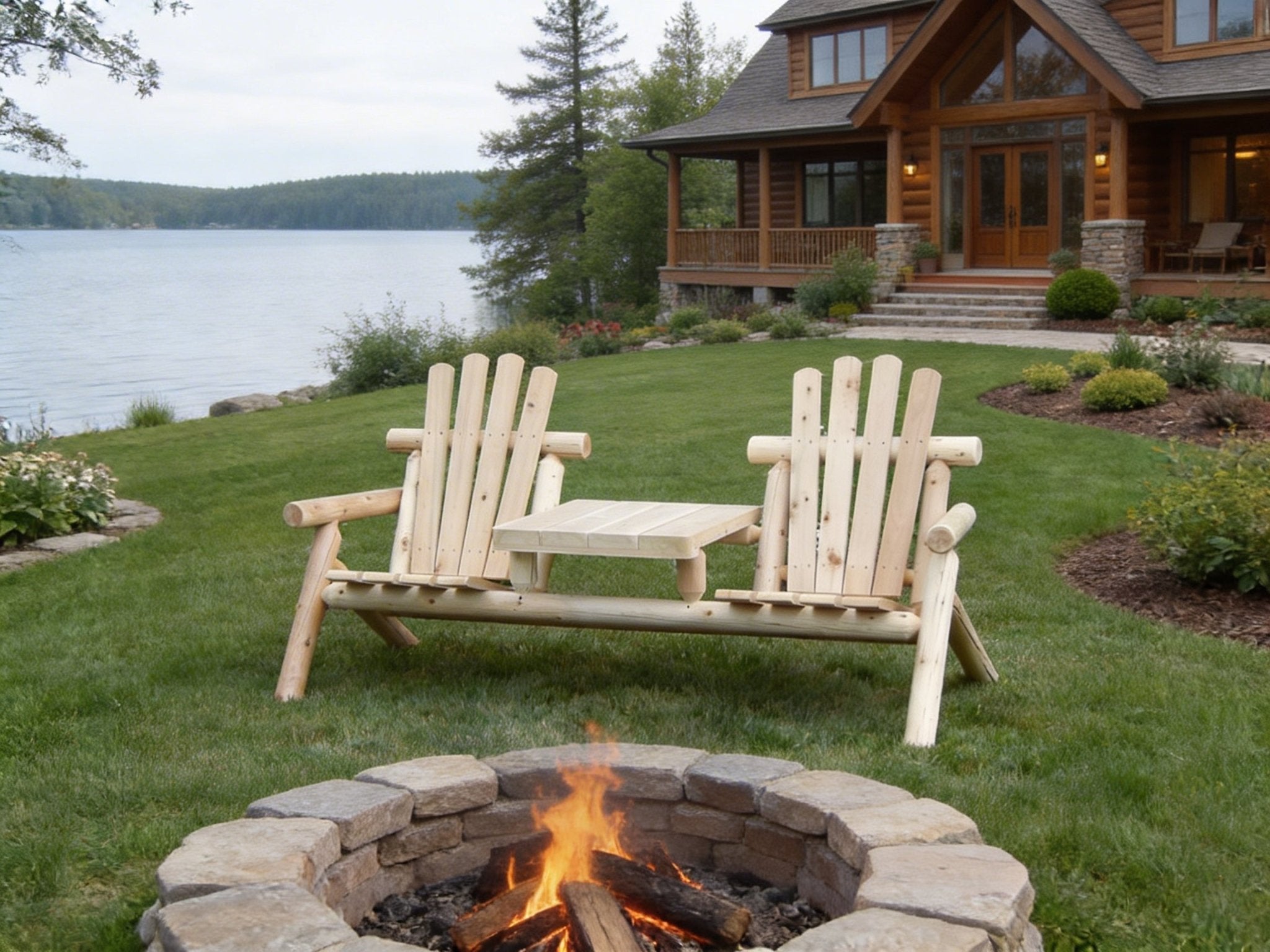 Rustic Furniture Handmade Wooden Chairs