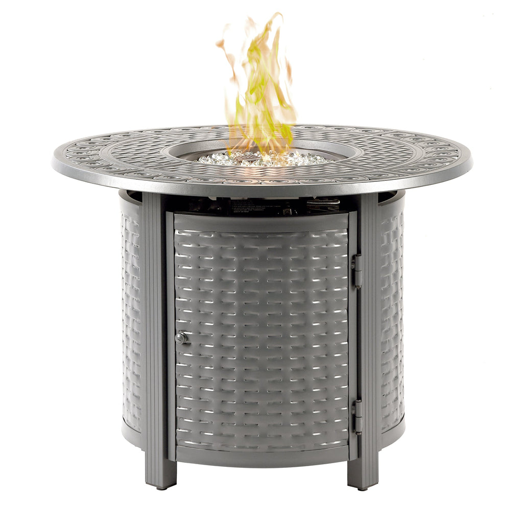Sharicks 34-in Round Propane Fire Table