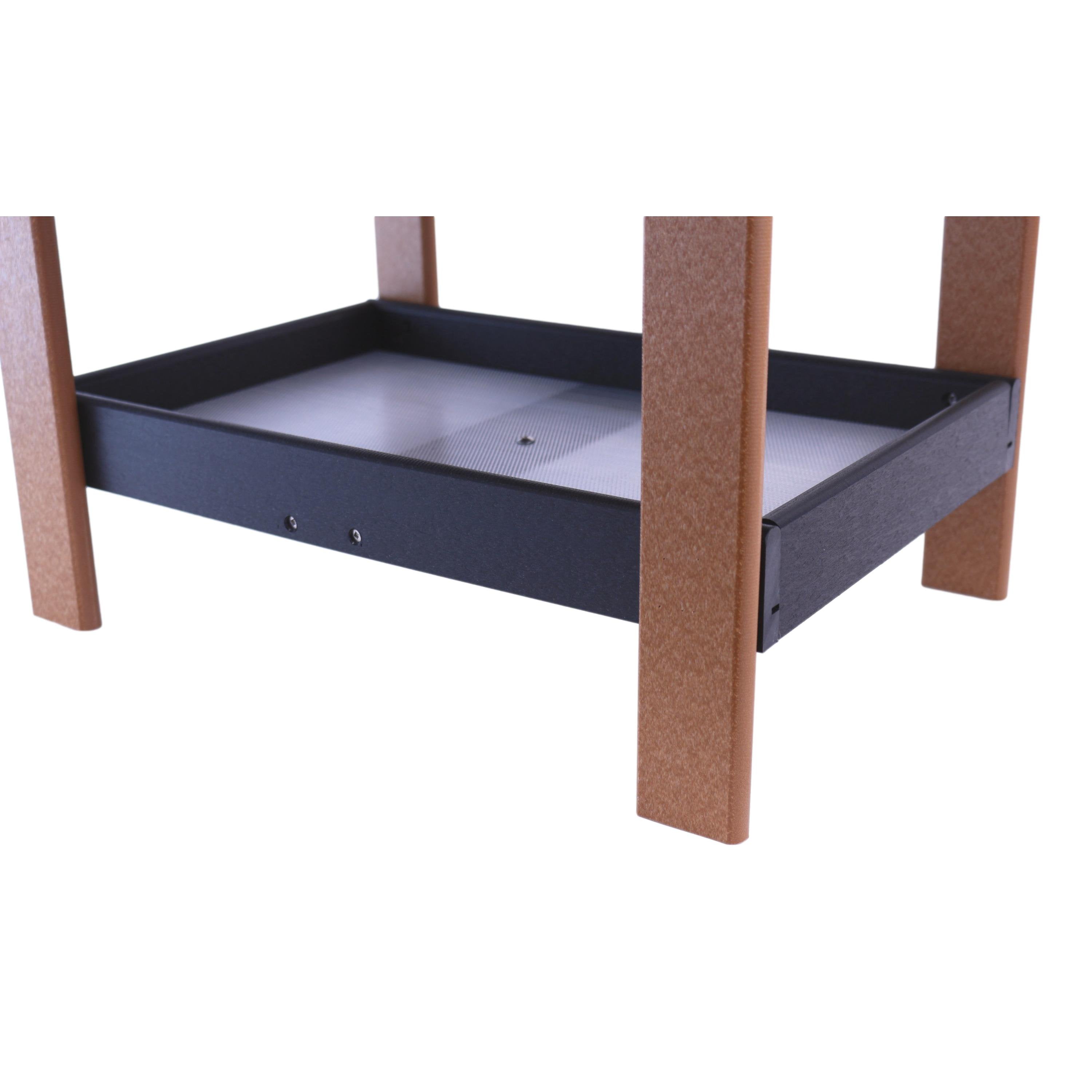 Amish-Made Ground Bird & Wildlife Feeder