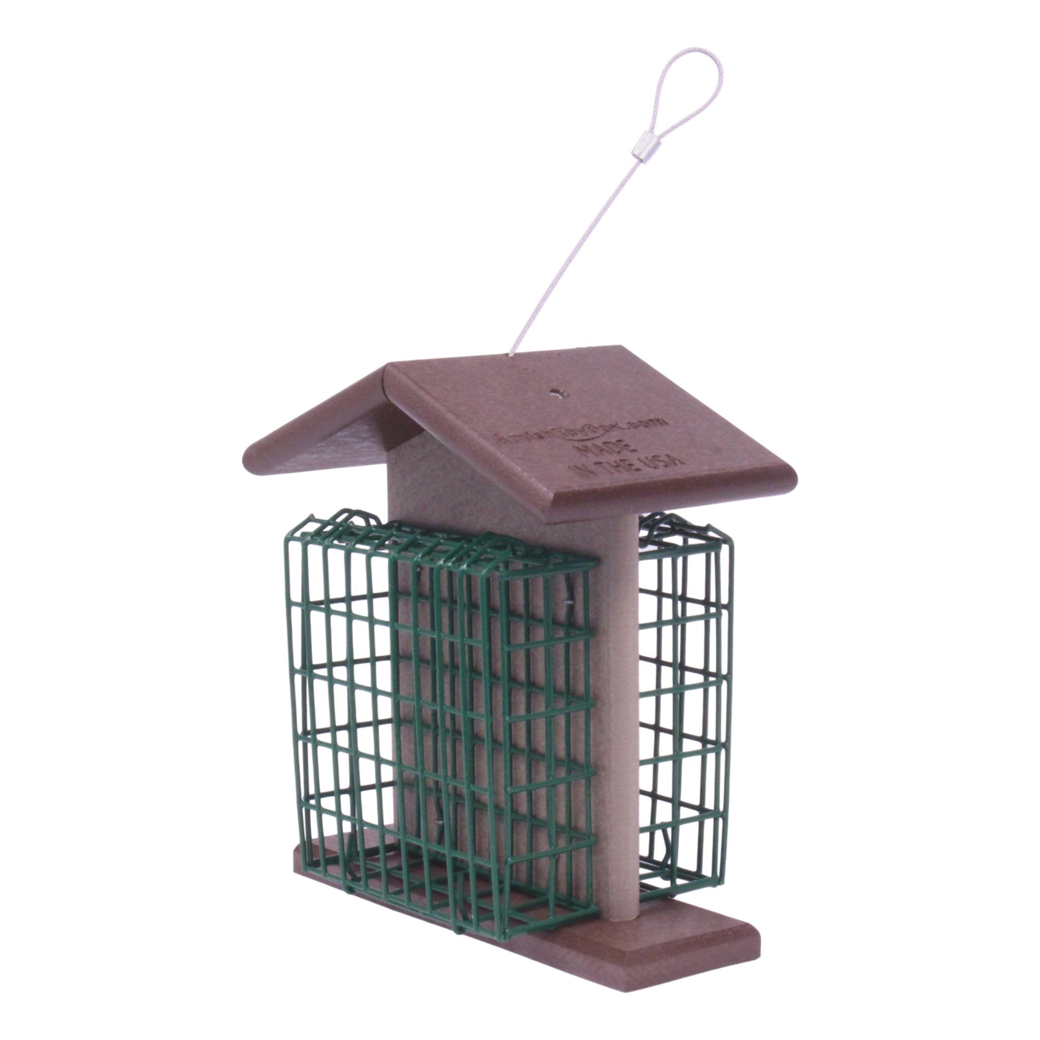 Amish-Made Double Suet Bird Feeder