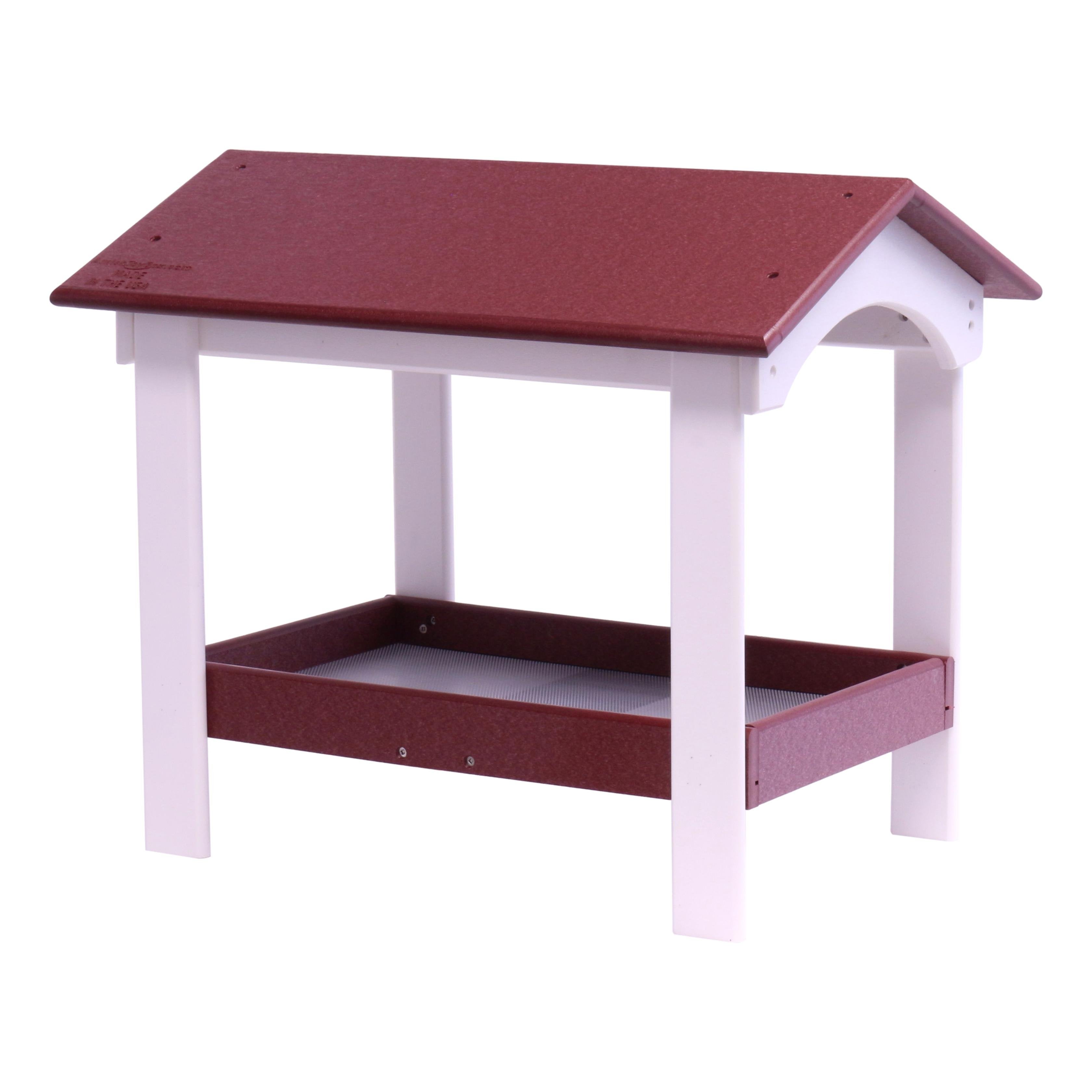 Amish-Made Ground Bird & Wildlife Feeder