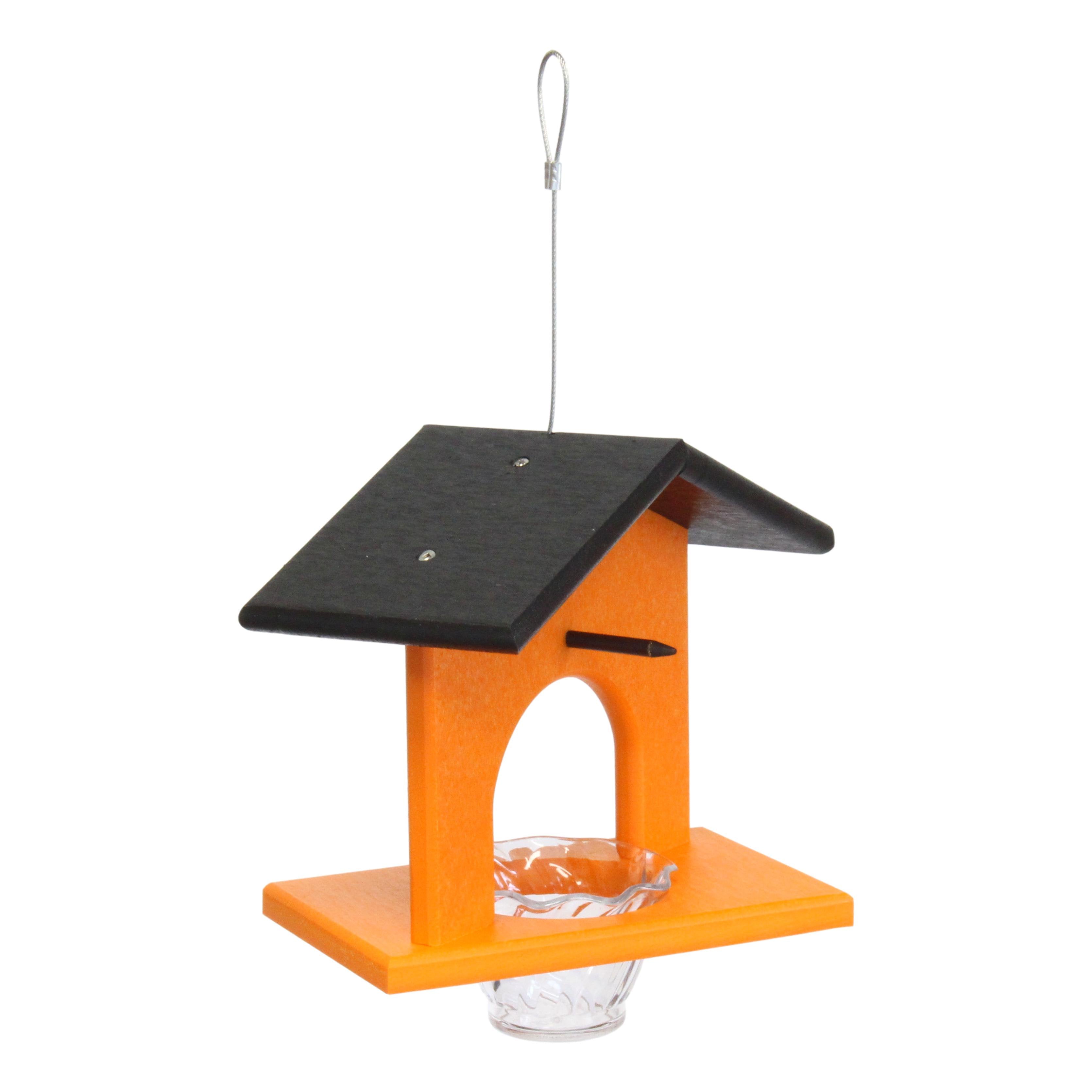 Amish-Made Oriole Jelly & Orange Bird Feeder