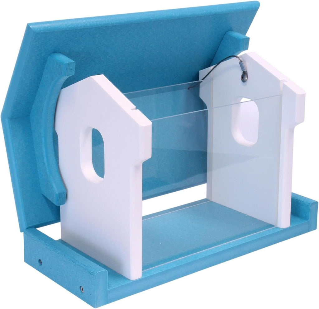 Amish-Made Bluebird Mealworm Feeder