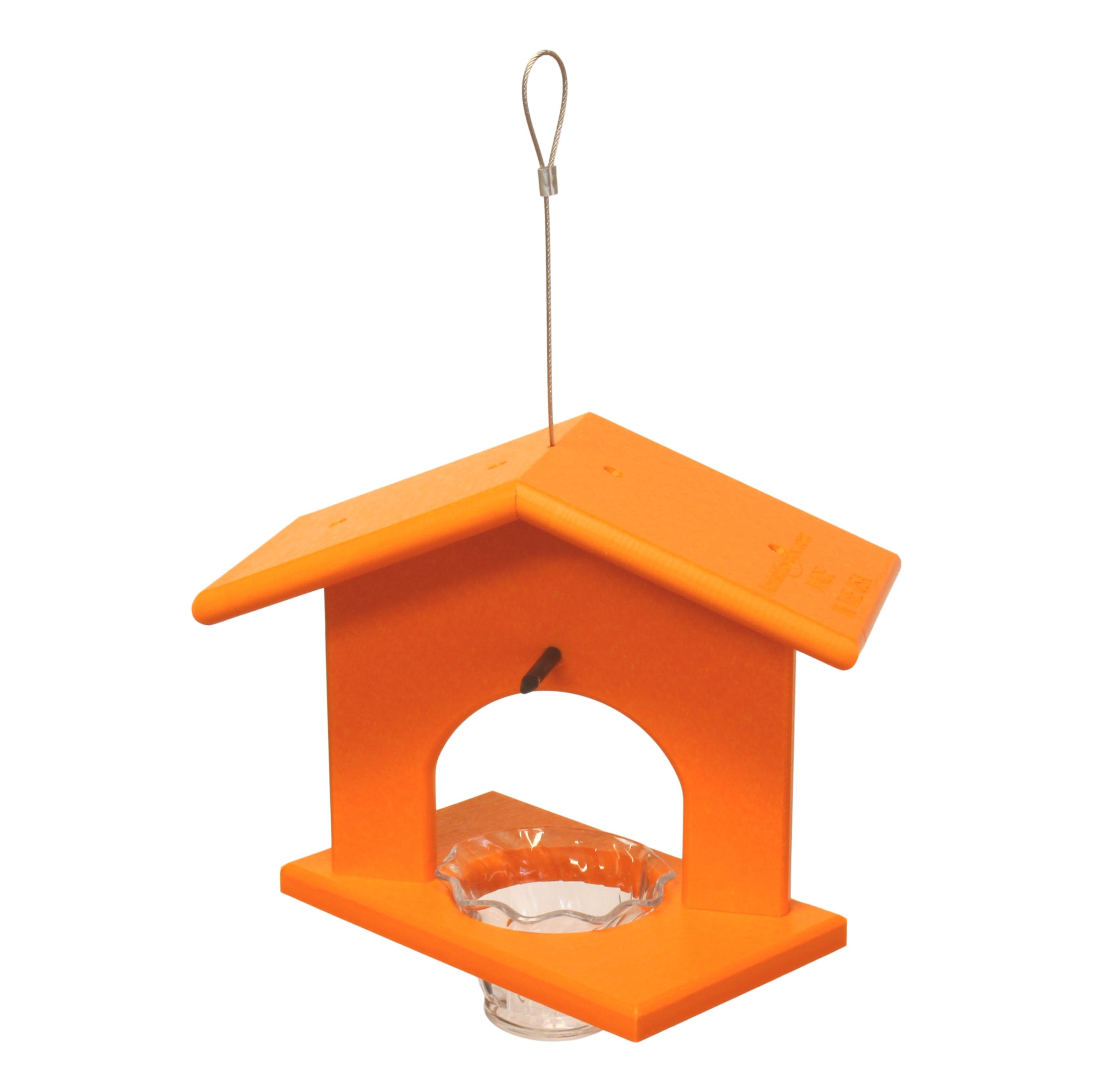 Amish-Made Oriole Jelly & Orange Bird Feeder