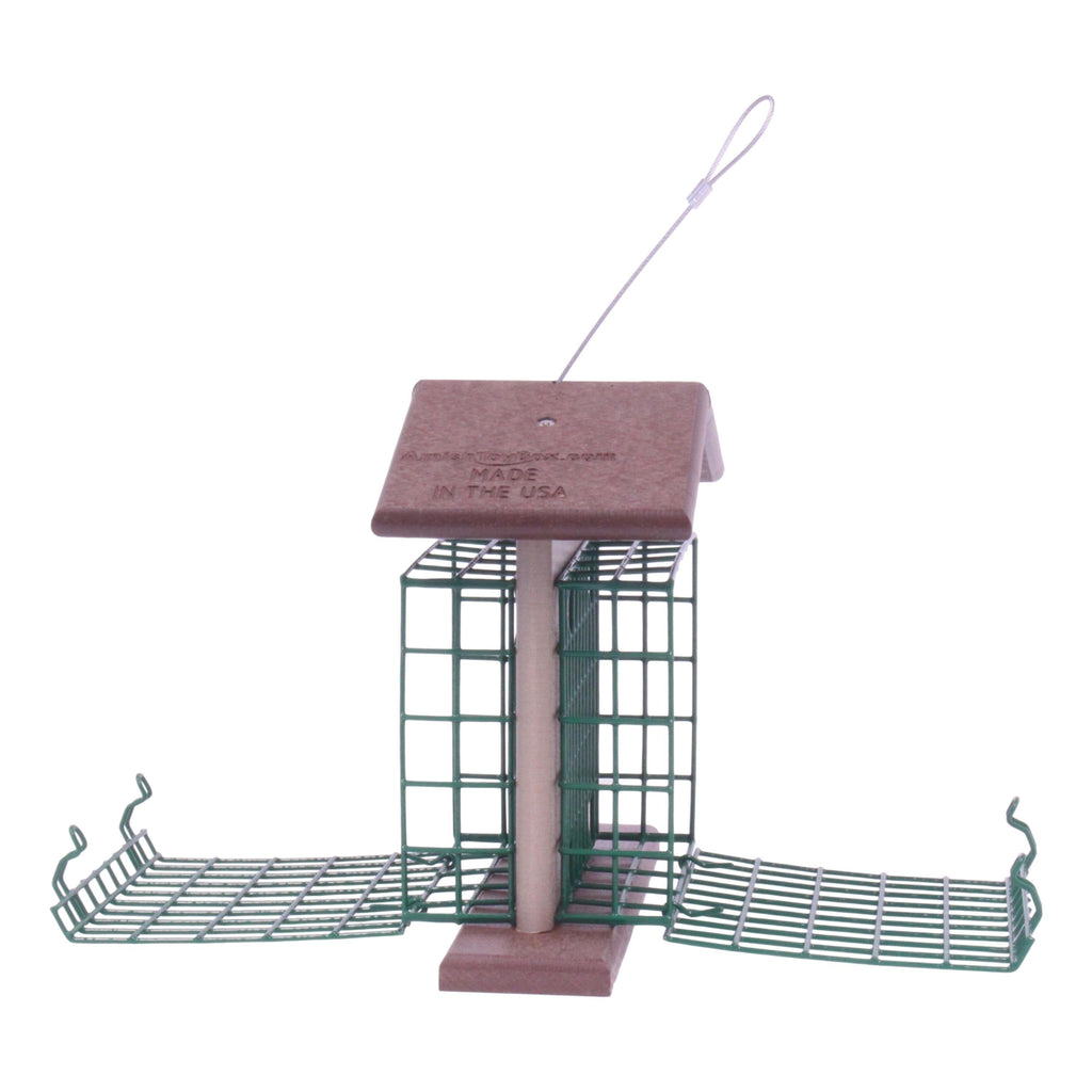 Amish-Made Double Suet Bird Feeder