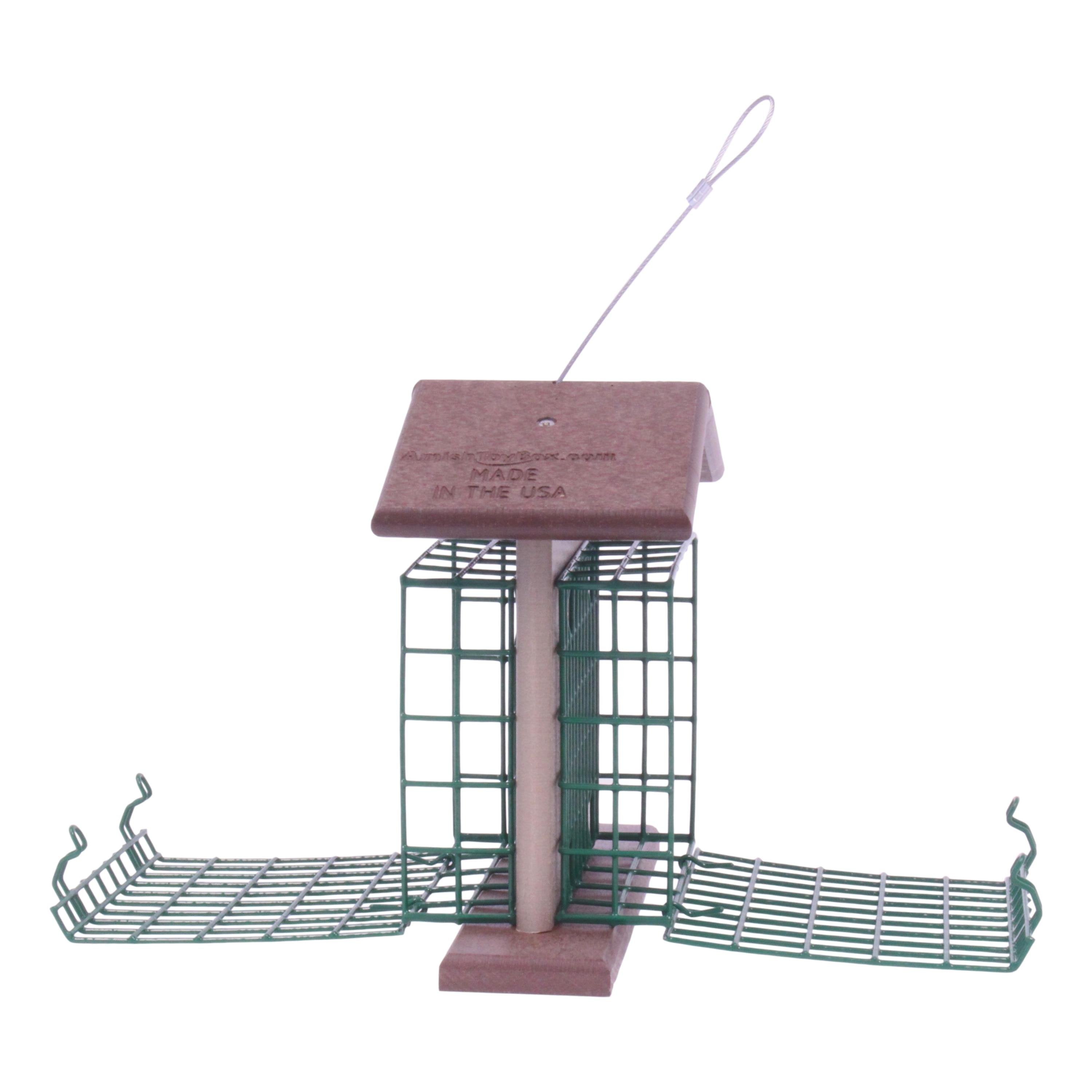 Amish-Made Double Suet Bird Feeder