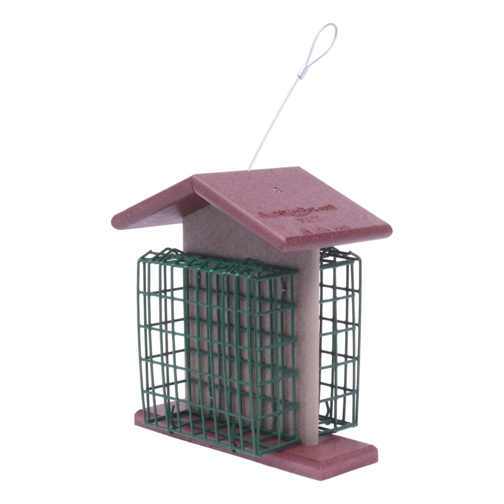 Amish-Made Double Suet Bird Feeder
