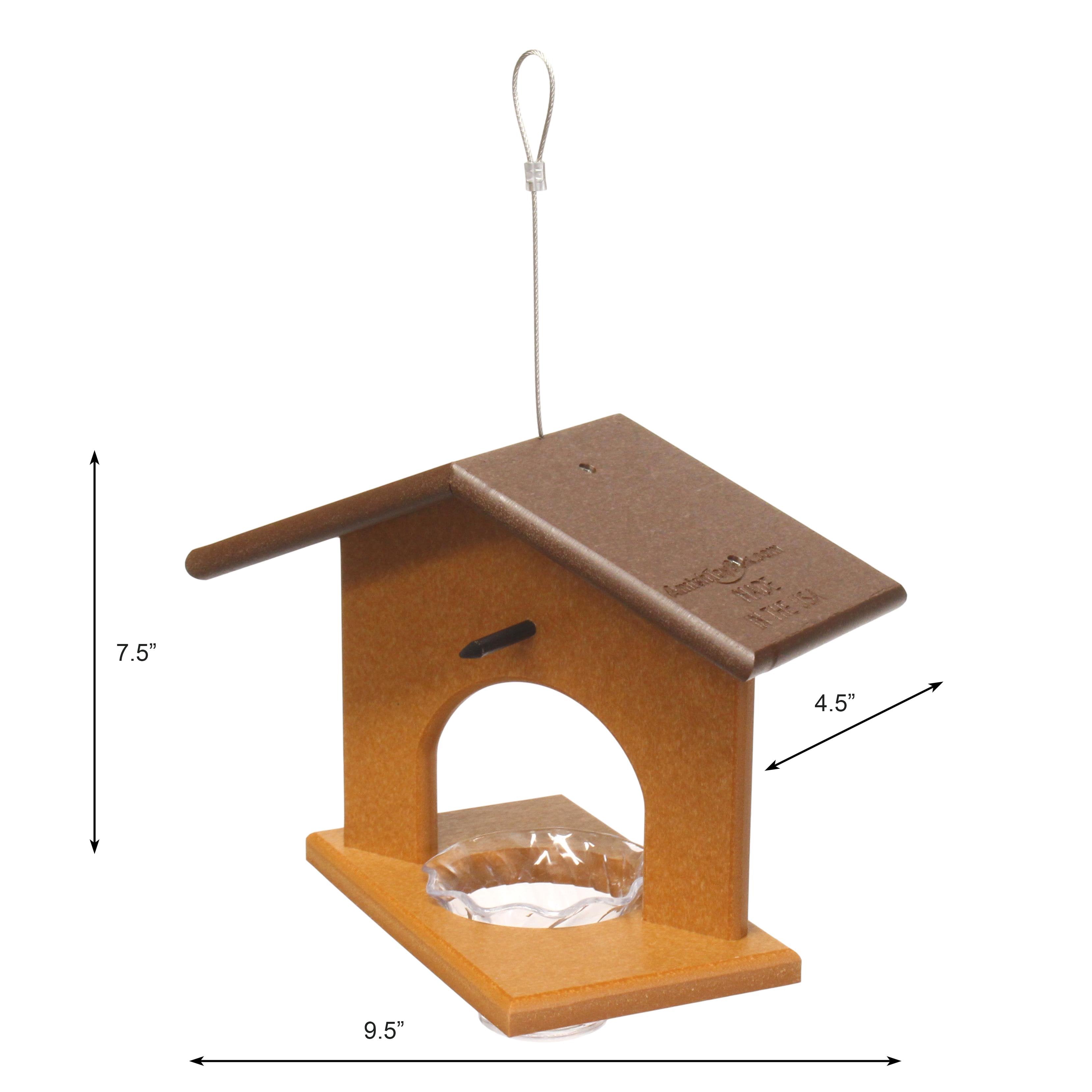 Amish-Made Oriole Jelly & Orange Bird Feeder