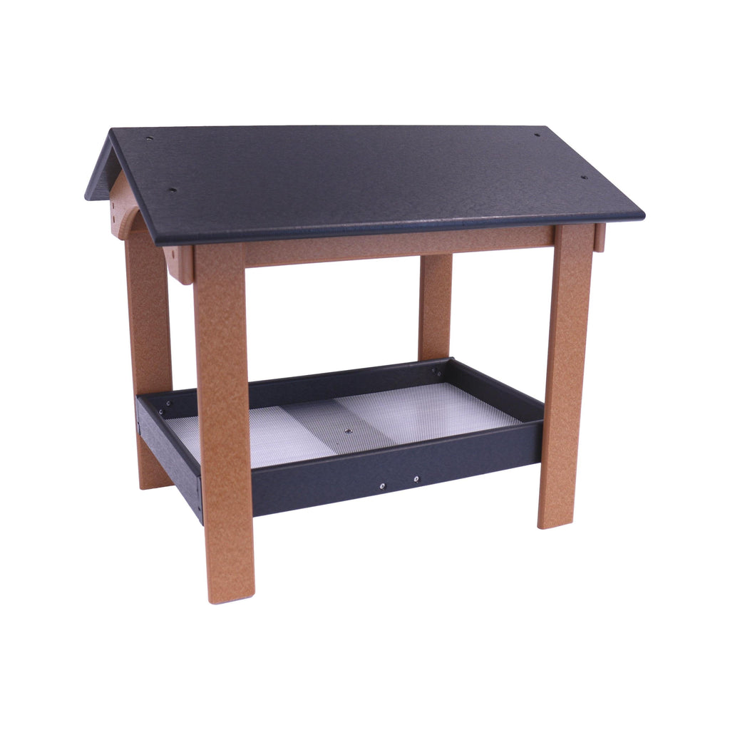 Amish-Made Ground Bird & Wildlife Feeder