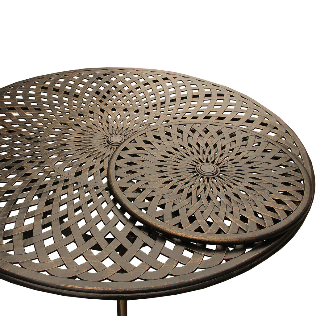 Sharicks Outdoor Round Patio Dining 7pc Set