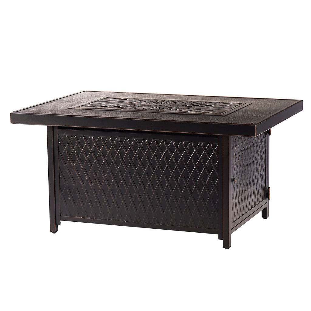 Sharicks 48-in Rectangular Propane Fire Table