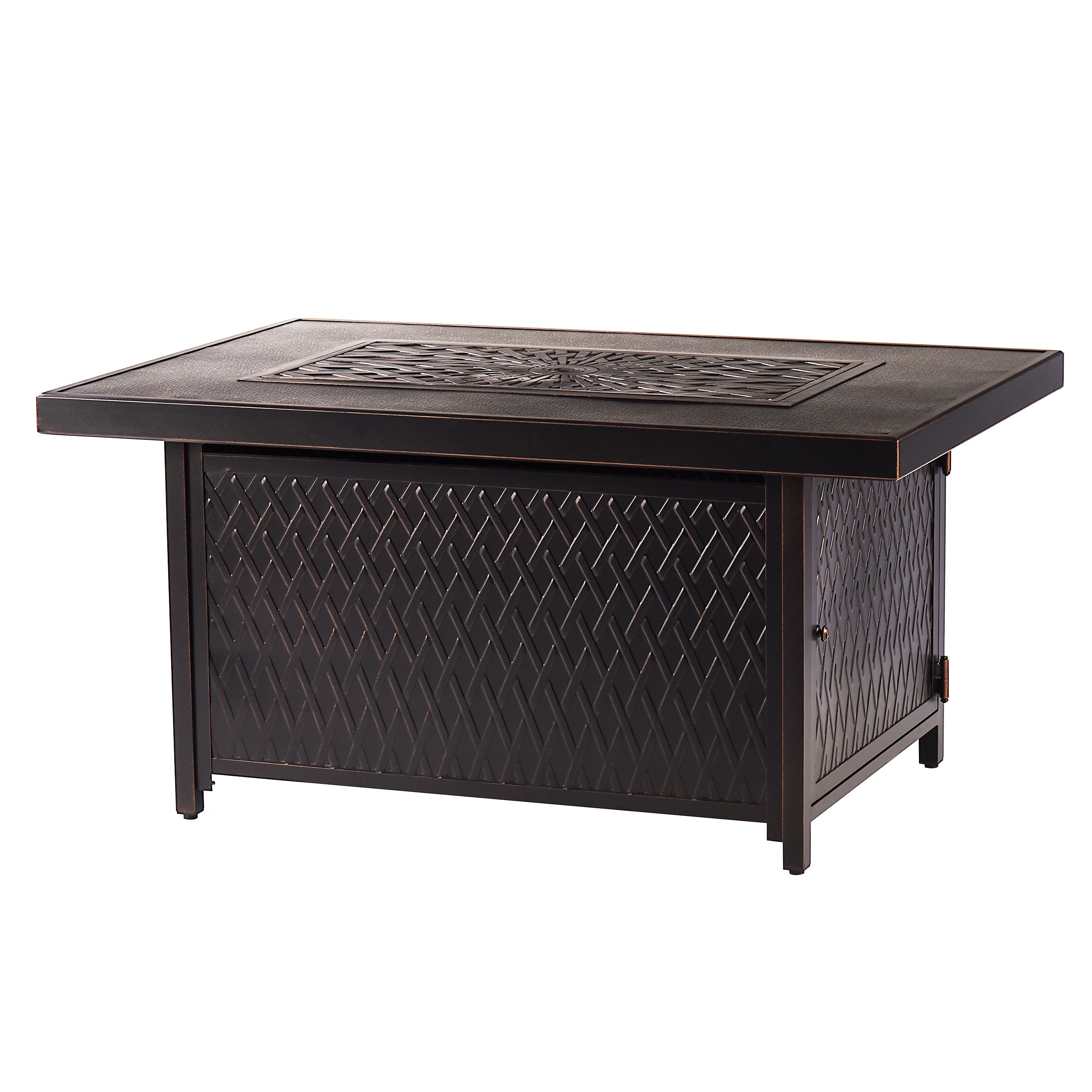 Sharicks 48-in Rectangular Propane Fire Table