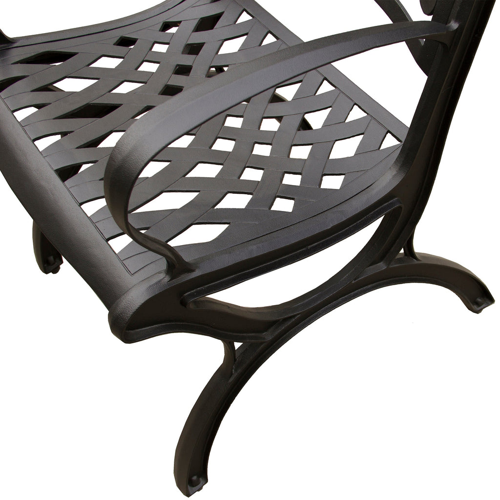 Sharicks Outdoor Large Oval Patio 9 pc Dining Set