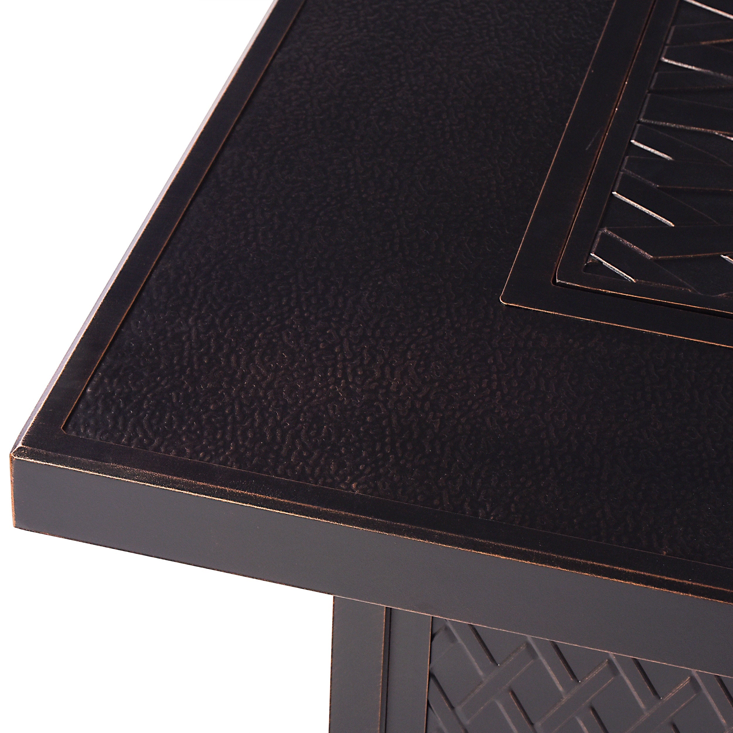 Sharicks 48-in Rectangular Propane Fire Table